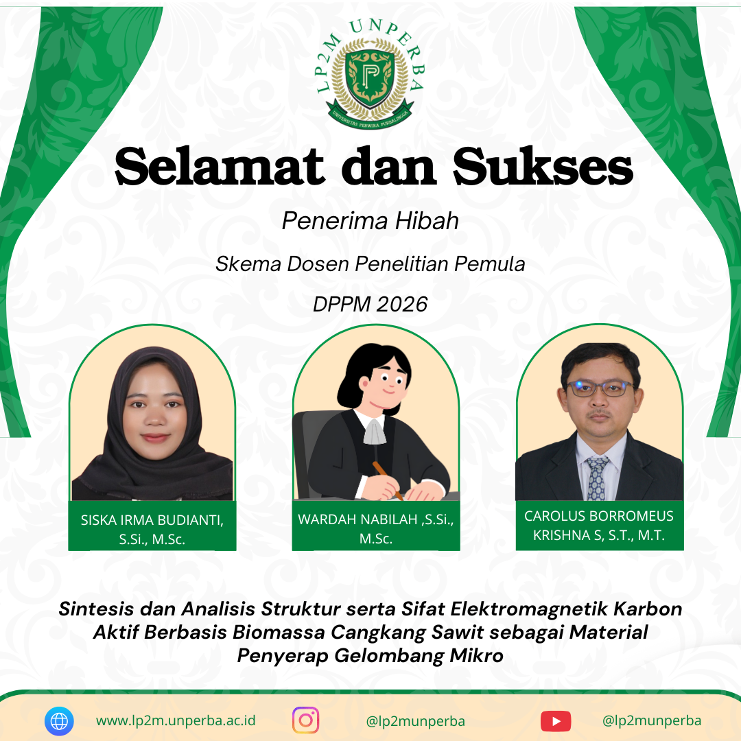 Tiga Dosen UNPERBA Raih Hibah Penelitian DPPM 2026, Angkat Potensi Biomassa Sawit di Purbalingga